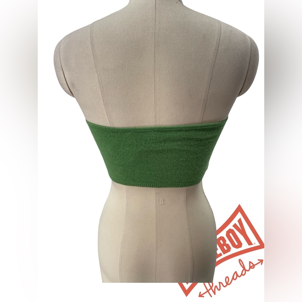 Reformation Reworked Green Tube Top - Picture 2 of 2